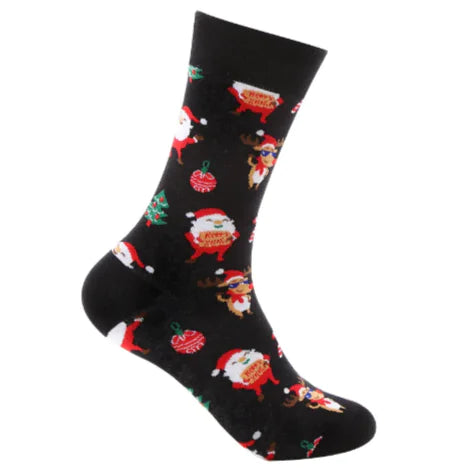 Unisex Christmas Cotton Socks