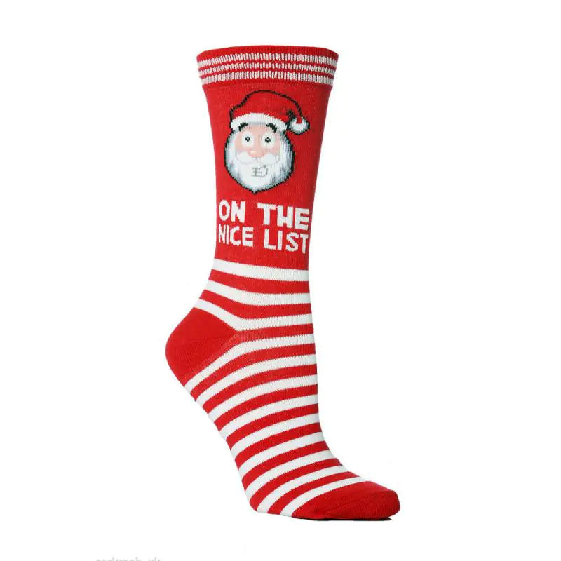 Cozy Christmas Cotton Socks