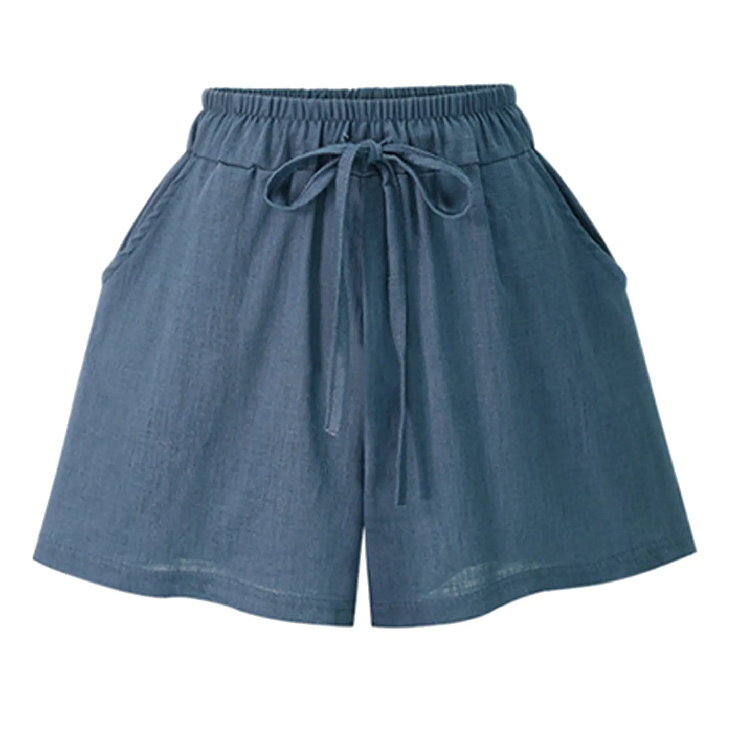 Plus Size Women's Summer Loose High Waist Shorts