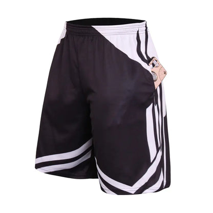 Men's Loose Five-Point Beach Shorts for Sports