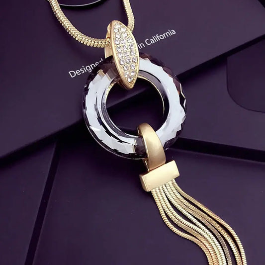 Long Necklace, Sweater Necklace, Accessory Necklace