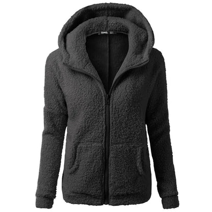 Womens Fleece Zip Up Jacket with PocketsPolar Fleece Jacket WomensFall Womens JacketLong Sweater Coats For WomenFleece Jackets & Coats WomanClearance On Plus Size Womens Clothes
