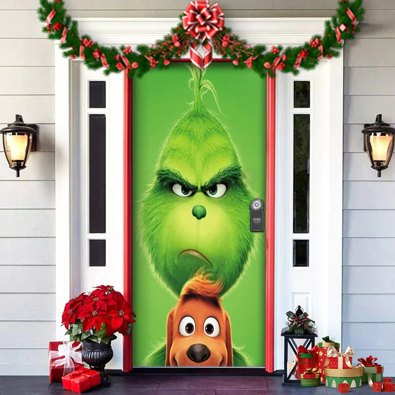 Christmas Themed Door Decoration