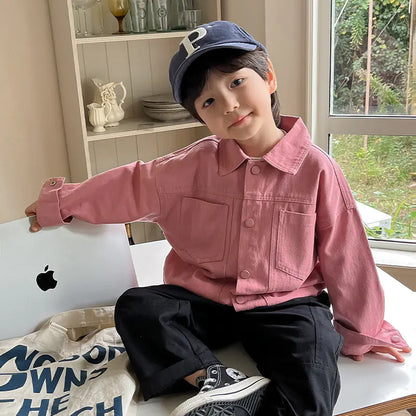 Children's Long-sleeved Overalls and Coats