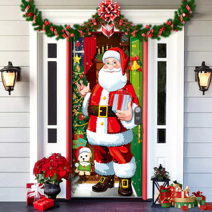 Christmas Themed Door Decoration