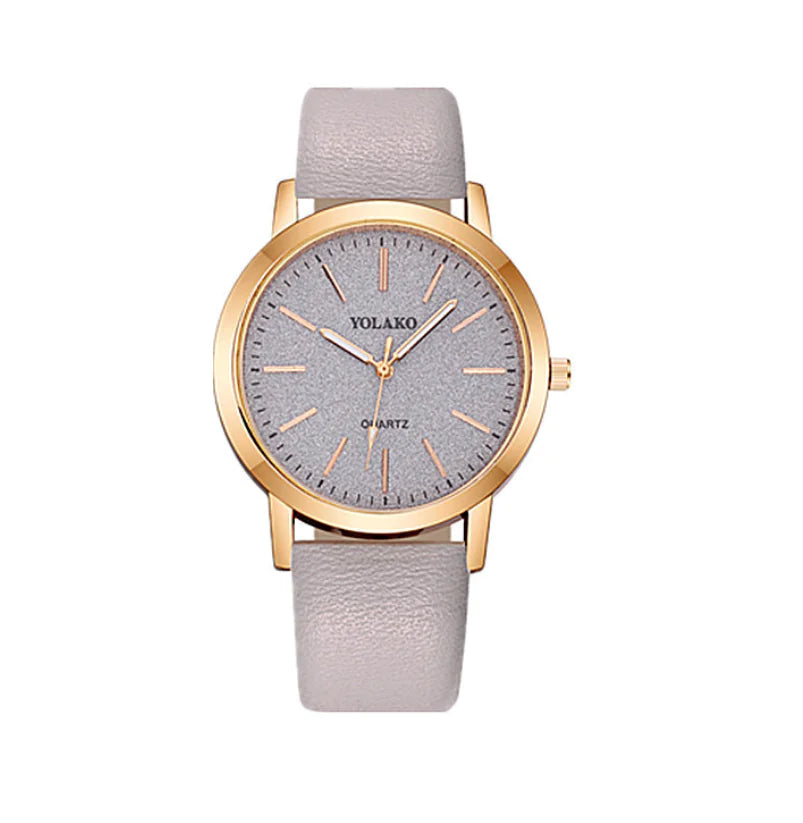 Bracelet Watch, Leather Band Watch, Glitter Watch