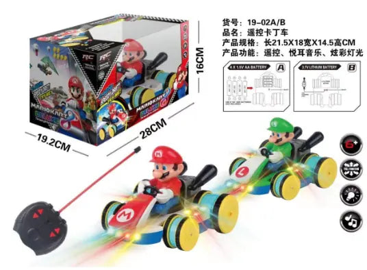 Super Mario Remote Control Go-Kart (One Piece)