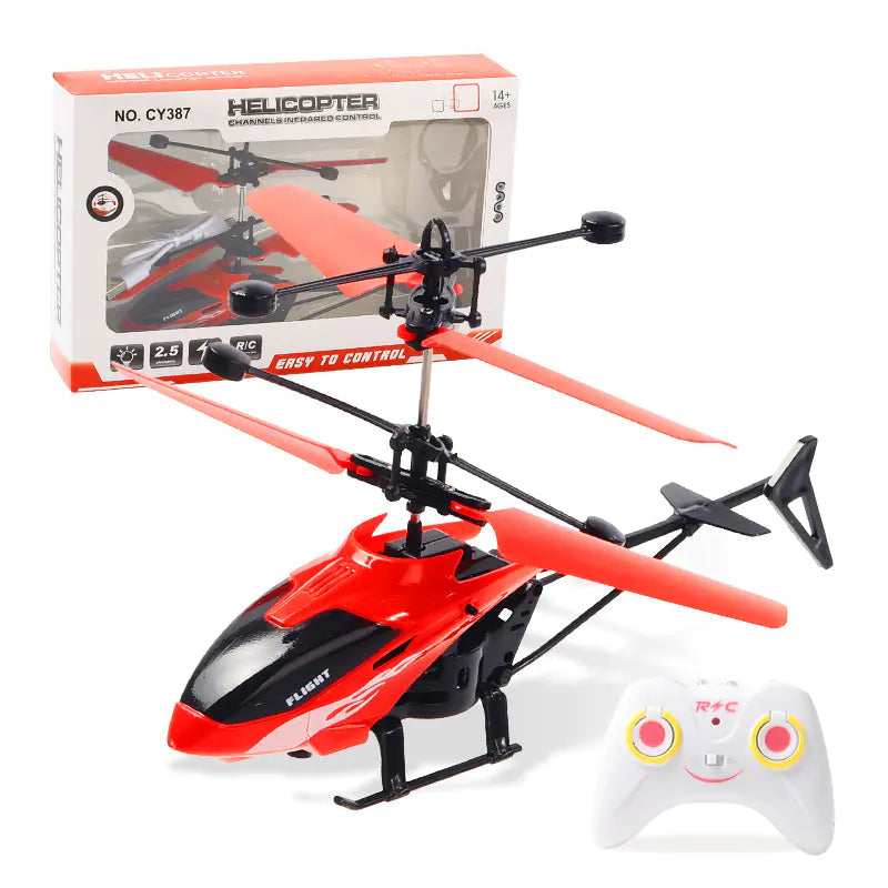 Remote Control Induction Hover Helicopter Toy