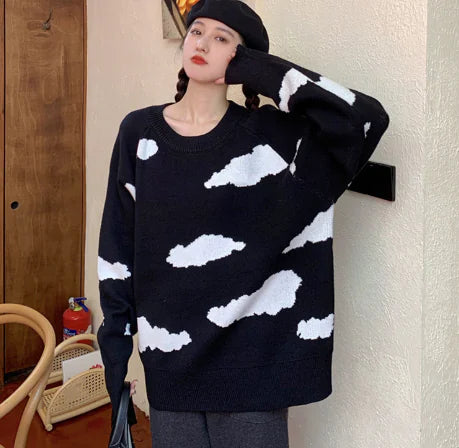 Loose Fit Cloud Sweater for Women - Autumn/Winter 2020