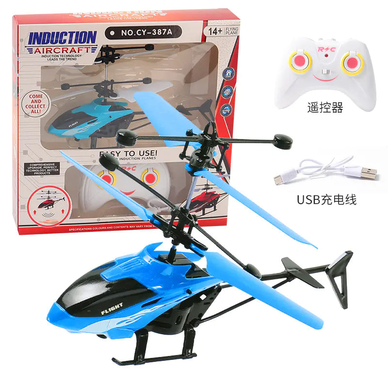 Remote Control Induction Hover Helicopter Toy