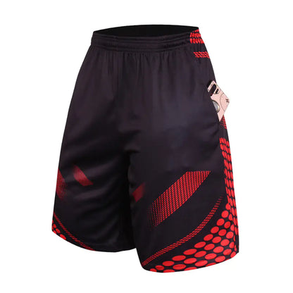 Men's Loose Five-Point Beach Shorts for Sports