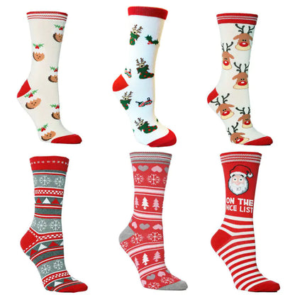 Cozy Christmas Cotton Socks