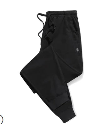 Men's Loose Fit Cotton Sports Pants for Spring & Autumn