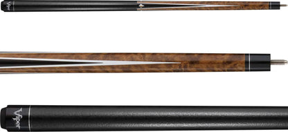 Viper Diamond 58" 2-Piece Billiard/Pool Cue Brown 20 Ounce