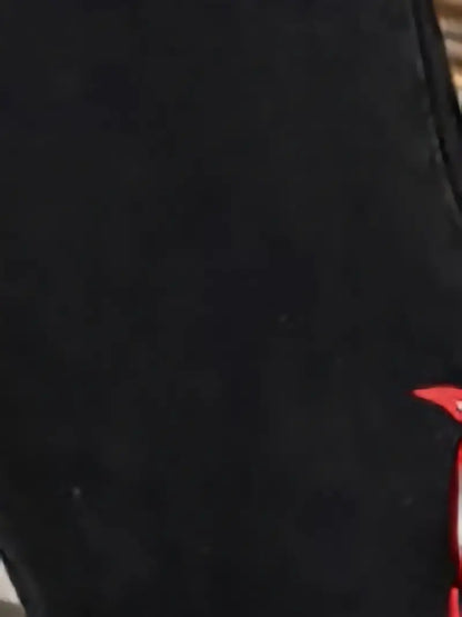 Black High Rise Straight Leg Grunge Denim Jeans for Women