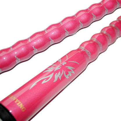 Jian Ying 2-Piece Joint 9 Ball Pool Cue Stick Hardwood Women Billiard Cues Kit (Rose -19oz)