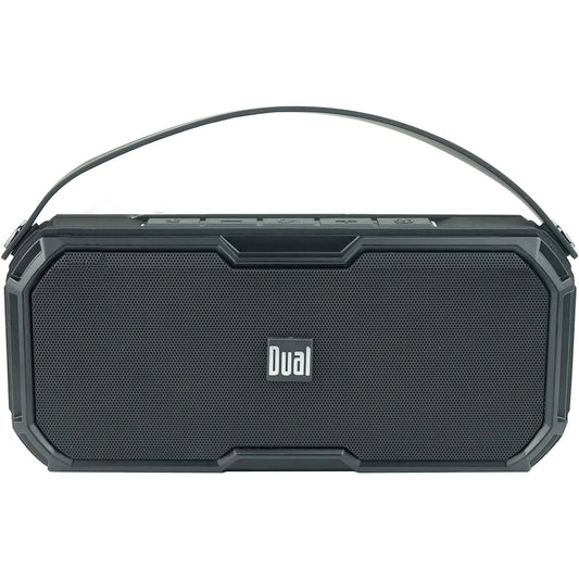 Dual Electronics LUBTWS6 Wireless Portable Bluetooth Speaker TruWireless Bluetooth Stereo Waterproof & Dustproof IP67 360 Degree Rich Dynamic Sound 100ft Wireless Range 15 Hour Playtime