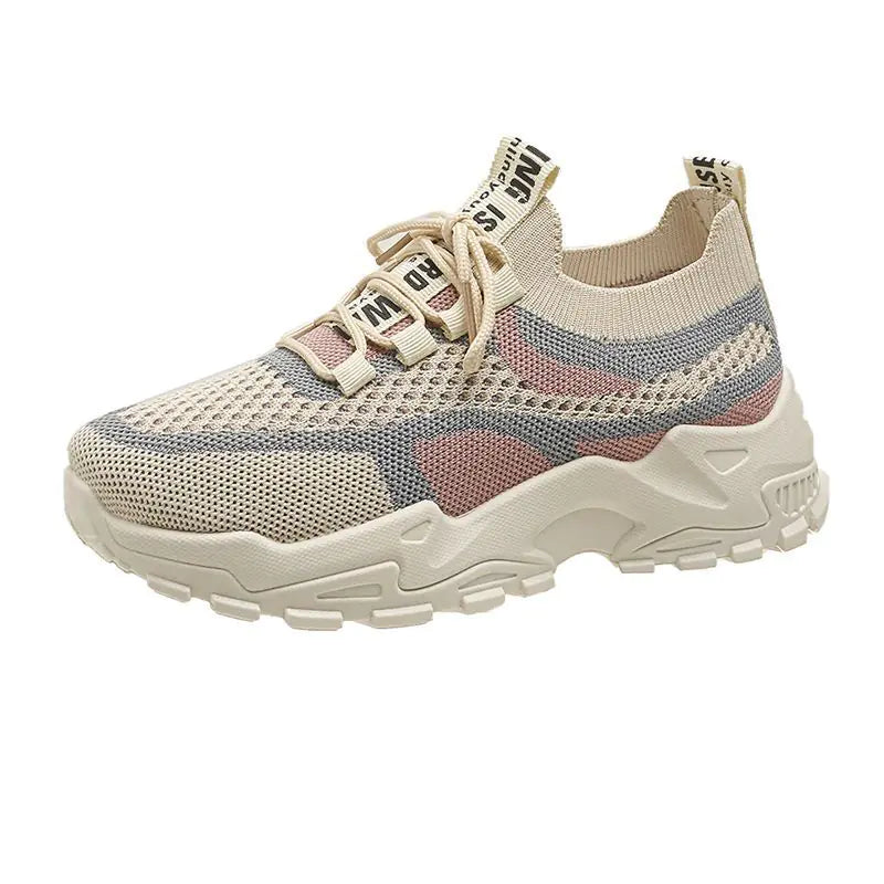 Spring Summer Women's Sports Shoes - Breathable Casual Sneakers