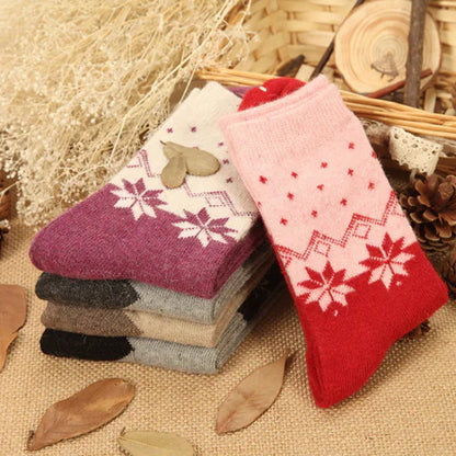 Warm Wool Christmas Socks