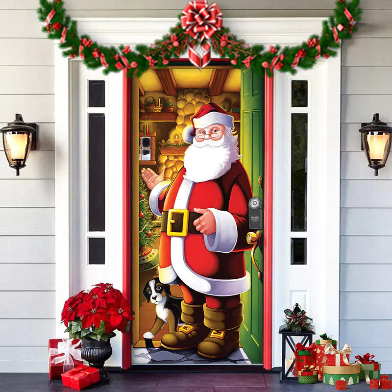 Christmas Themed Door Decoration