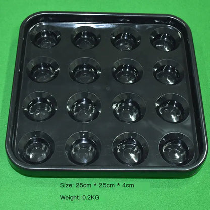 Billiard Ball Storage Tray for Pool and Snooker