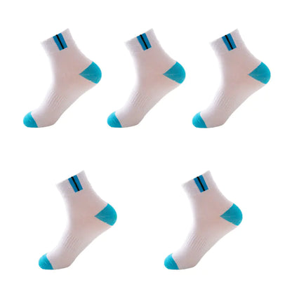Men's Mid-Calf Socks, Breathable Moisture-Wicking Sports Socks