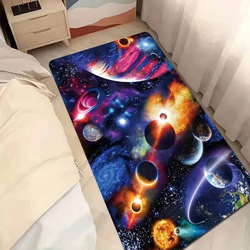 1 Piece 3D Video Game Area Rug for Teen Room Decor