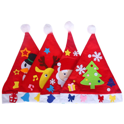 Children's Christmas Hats for Kindergarten