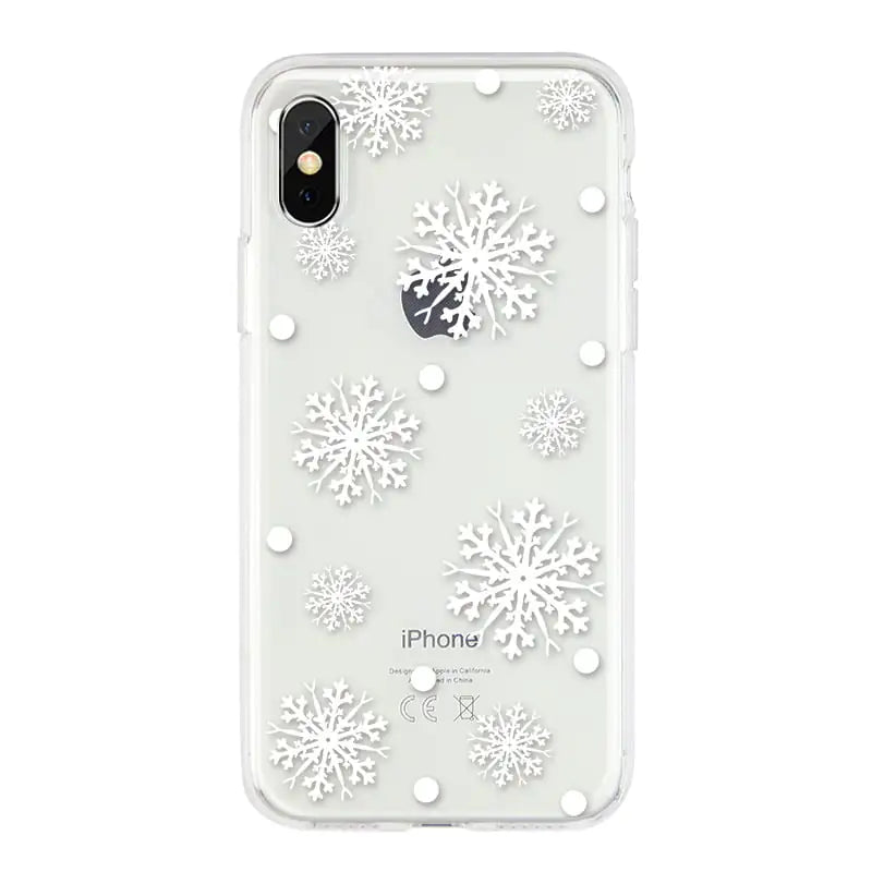 Christmas Snowflake Elk Phone Case