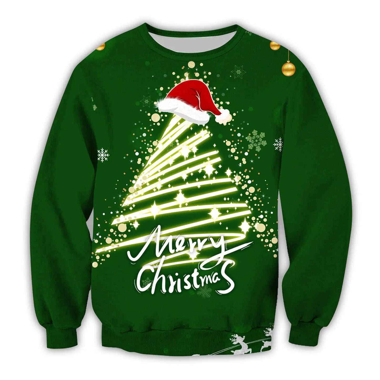 3D Digital Printed Christmas Hoodie