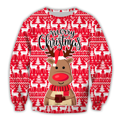 3D Digital Printed Christmas Hoodie