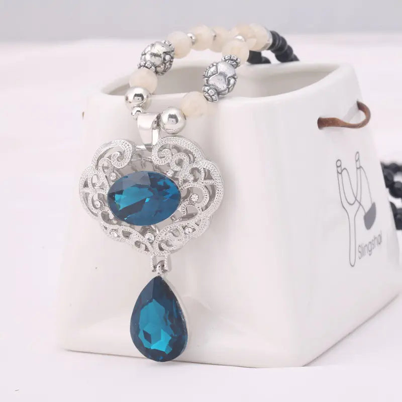 Long Necklace, Sweater Necklace, Accessory Necklace