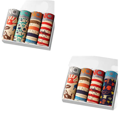 Pure Cotton Youth Sports Boxer Pants for Men