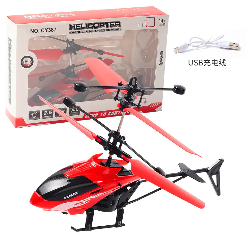 Remote Control Induction Hover Helicopter Toy