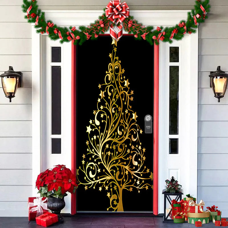 Christmas Themed Door Decoration
