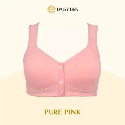 Front-Closure Plus Size Comfort Wireless Bra