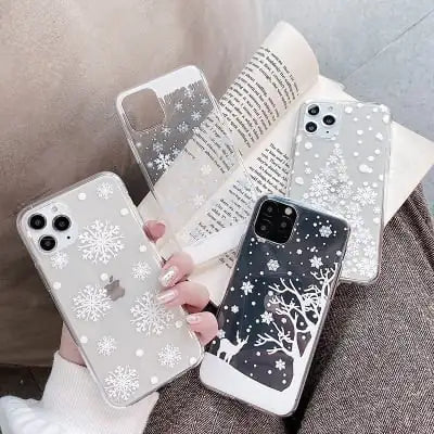 Christmas Snowflake Elk Phone Case