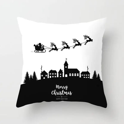 Merry Christmas Pillowcase Design