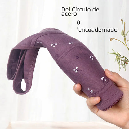 Soft Cotton Front Closure Women's Plus Size Bra