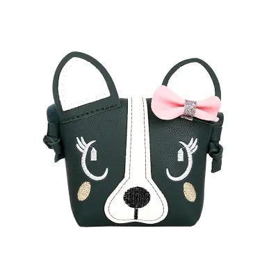 Fashionable Cartoon Dog Shoulder Crossbody Bag
