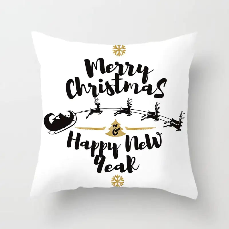Merry Christmas Pillowcase Design