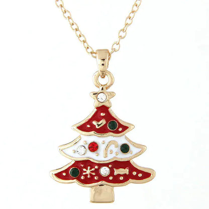 Christmas Tree Necklace Pendant