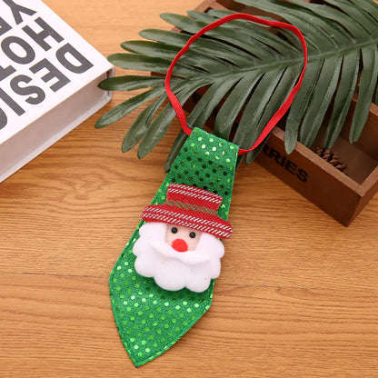 Christmas Colored Sequins Tie Decorations