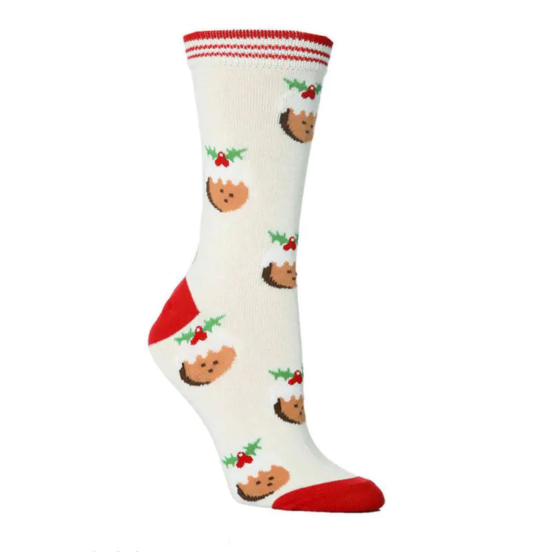 Cozy Christmas Cotton Socks