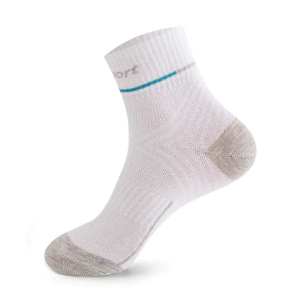 Men's Mid-Calf Socks, Breathable Moisture-Wicking Sports Socks