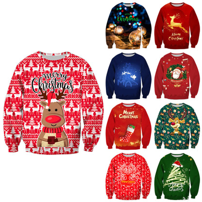 3D Digital Printed Christmas Hoodie