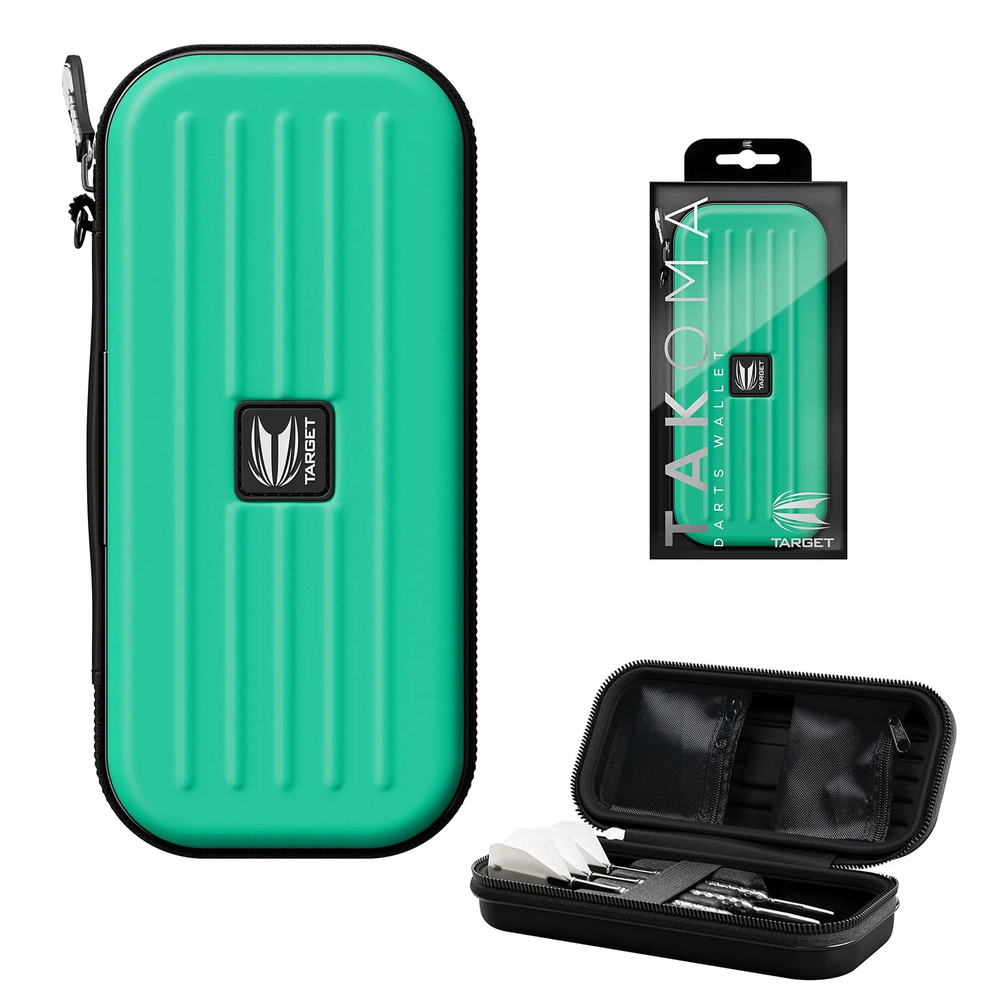 TARGET Darts Takoma Regular Darts Case Holds x 1 Set Darts Wallet - Aqua