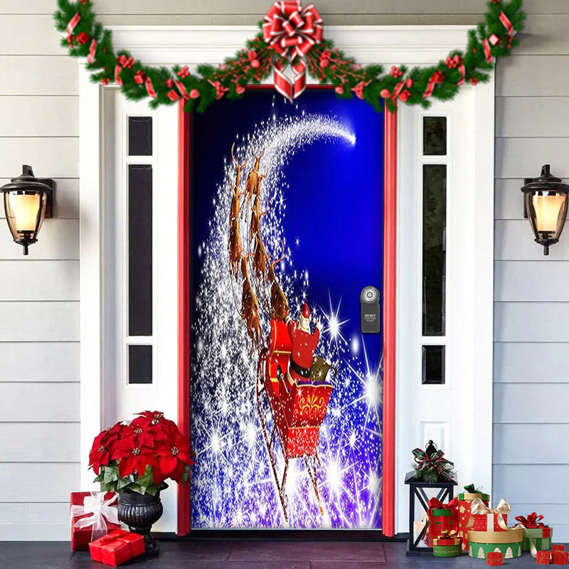 Christmas Themed Door Decoration