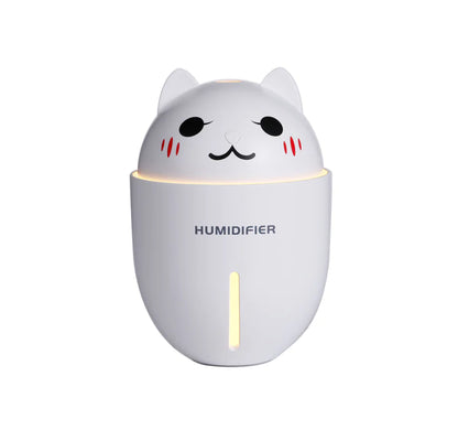 Cat Humidifier with Fan and Night Light