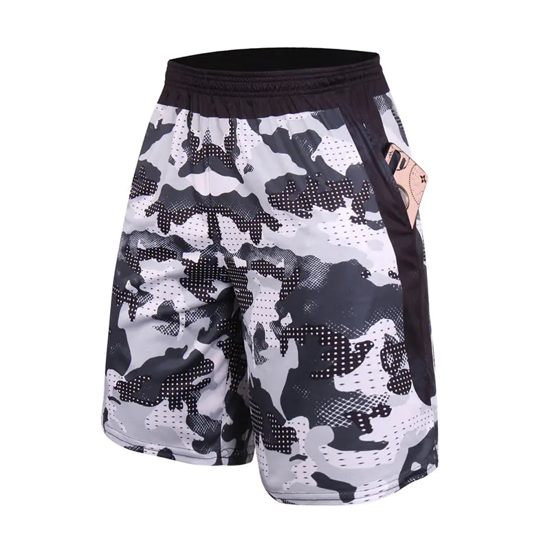 Men's Loose Five-Point Beach Shorts for Sports
